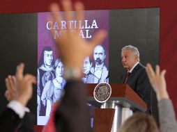 López Obrador señaló que no hablaría sobre la intención de Trump de clasificar a los cárteles mexicanos como terroristas porque hoy es Día de Acción de Gracias en EU. NTX / G. Granados