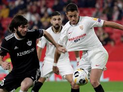 Javier Hernández tuvo actividad durante 62 minutos. EFE / J. Muñoz