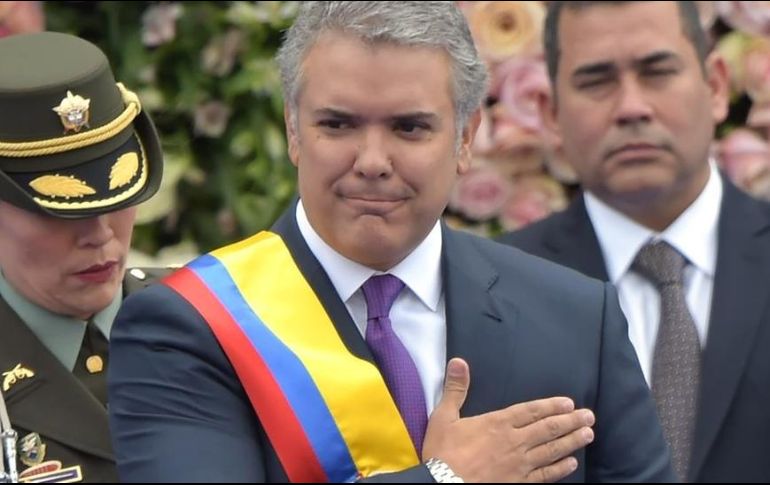 Desde el día uno Duque tiene una encrucijada en el alma. Lo que defina determinará su presidencia. AFP