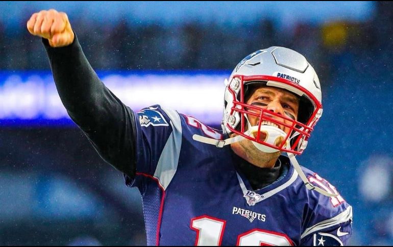 Los números de Tom Brady no han sido tan buenos en comparación de otras campañas. INSTAGRAM / @patriots