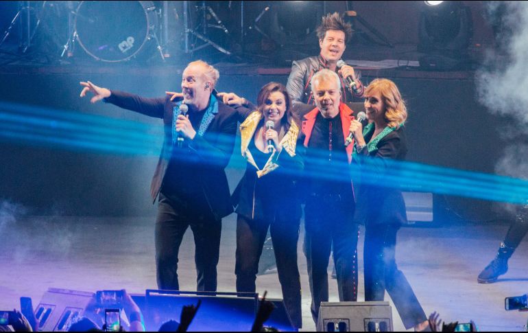 Los famosos de la época ochentera emocionaron al público con su música. EL INFORMADOR/G. Gallo