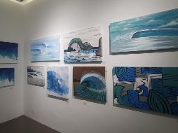 El artista Mister Escobar explora las diferentes formas del agua a través de su arte. EL INFORMADOR/J. Pérez