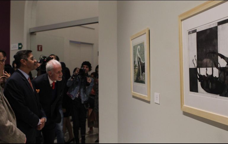 Raúl Padilla López, presidente del patronato de la FIL estuvo presente en el evento. EL INFORMADOR/E. Barrera