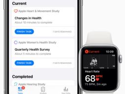 La Apple Research está disponible para iPhone con iOS 13.2 y para WatchOS 6.1 o posteriores. ESPECIAL/ APPLE