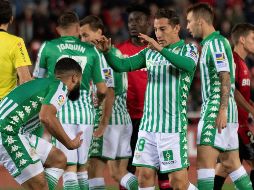 Andrés Guardado fue uno de los hombres importantes en el triunfo del Betis. EFE / C. Cladera