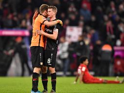 Con el trinfo, el Leverkusen llegó a 22 unidades en la Bundesliga. EFE / L. Barth - Tuttas