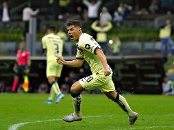 Richard Sánchez anotó su primer gol como americanista el pasado jueves frente a Tigres. Imago7