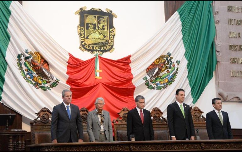 Sánchez Cordero (2i) afirmó que el próximo año el país avanzará, pero se requiere de la participación de la iniciativa privada. TWITTER/@M_OlgaSCordero