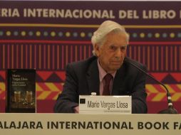 Vargas Llosa recuerda que su idea de la novela no era contar la historia del golpe militar, sino mostrar los efectos que tenía en las familias peruanas. EL INFORMADOR/E. Barrera