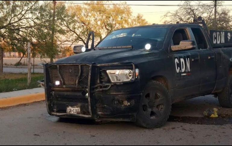 Vista general de los daños ocasionados durante el enfrentamiento entre fuerzas de seguridad y un grupo armado este sábado en la población de Villa Unión. EFE/STR