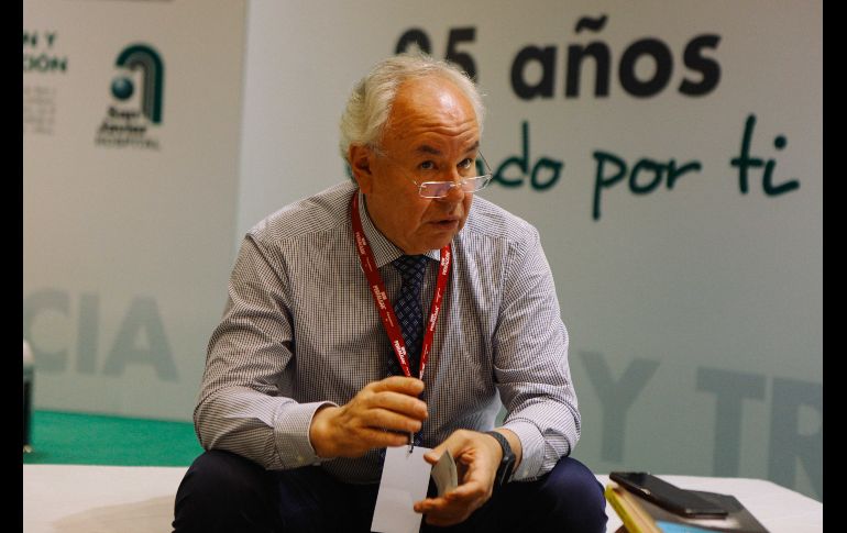 Dr. Gilberto Morgan; Jefe de la Unidad de Oncología de Hospital San Javier.