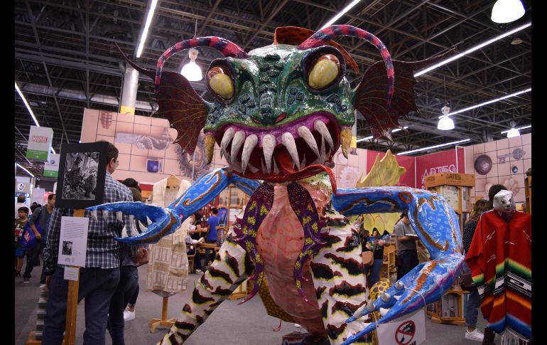 Hablando de monstruos y de cultura, ¿qué tal un muy mexicano alebrije?