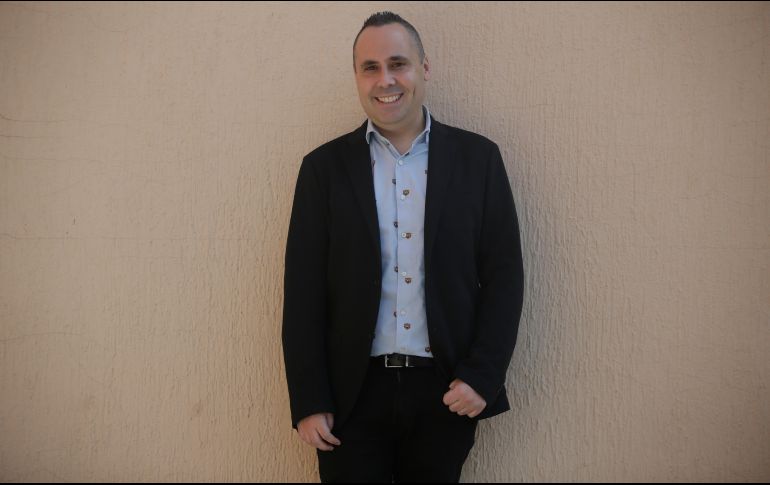 José Rafoso. Director de Cursiva, presente en la FIL. EL INFORMADOR/F. Atilano