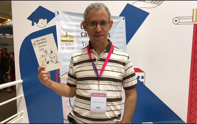 Antonio Malpica. Es autor de libros como el más reciente “Dos viejos caballeros”, bajo el sello editorial El Barco de Vapor. ESPECIAL