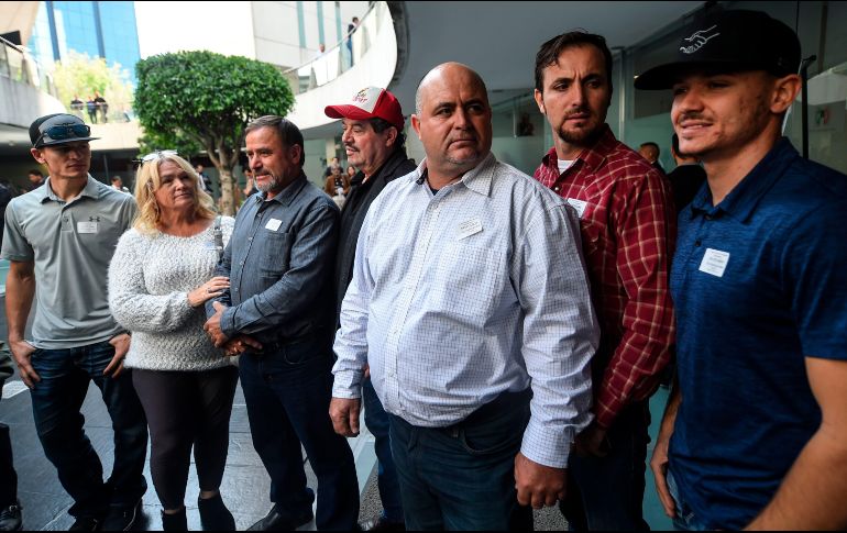 López Obrador dixw que en su reunión del pasado lunes con las familias LeBarón y Langford se dio en un ambiente de mucho respeto y comprensión por su dolor y lo que implicó este lamentable hecho. AFP / P. Pardo