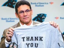 Rivera afirmó que en los nueve años que estuvo al mando de las Panteras adquirió mucha experiencia. INSTAGRAM / @panthers