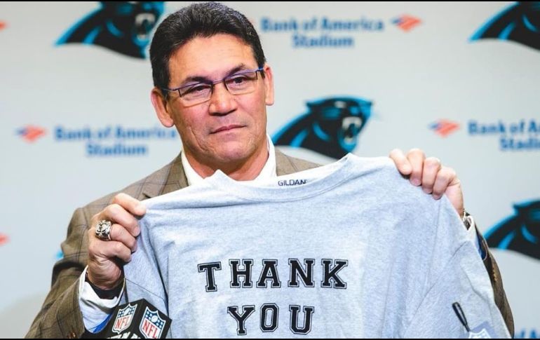 Rivera afirmó que en los nueve años que estuvo al mando de las Panteras adquirió mucha experiencia. INSTAGRAM / @panthers