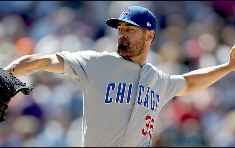 Hamels, de 35 años, es la pieza veterana con la que los Bravos reemplazan en la rotación al colombiano Julio Teherán, quien pasó a la agencia libre. TWITTER / @Cubs