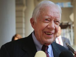 Carter, quien ocupó la Casa Blanca entre 1977 y 1981, colocó a los derechos humanos y la justicia social como prioridades en su gestión. AFP/GETTY IMAGES