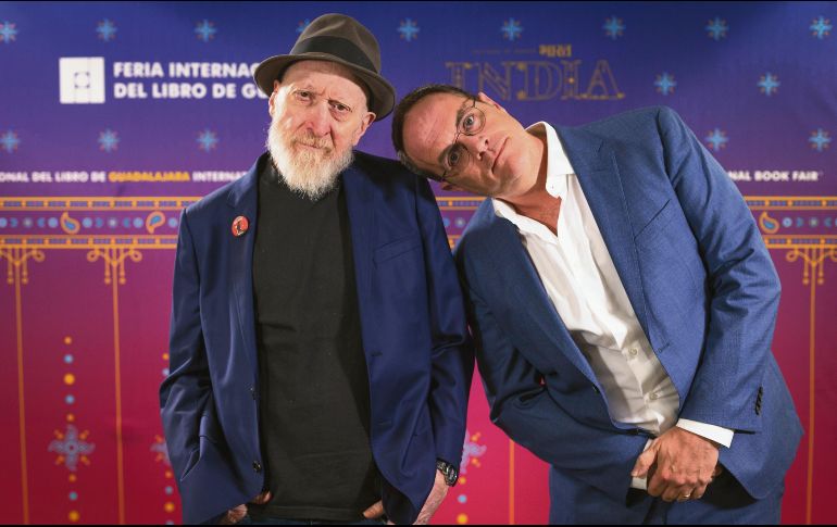 Frank Miller y Thomas Wheeler. Ambos escritores se unieron para dar forma a “Maldita”. ESPECIAL/FIL