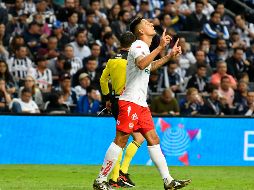 Quiroga anotó el único tanto para el Necaxa en el duelo de ida ante Rayados. Imago7