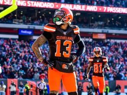 En los 12 partidos que ha jugado en lo que va de la campaña, Beckham Jr. sólo ha logrado 805 yardas mediante 57 recepciones y dos anotaciones. INSTAGRAM / @obj