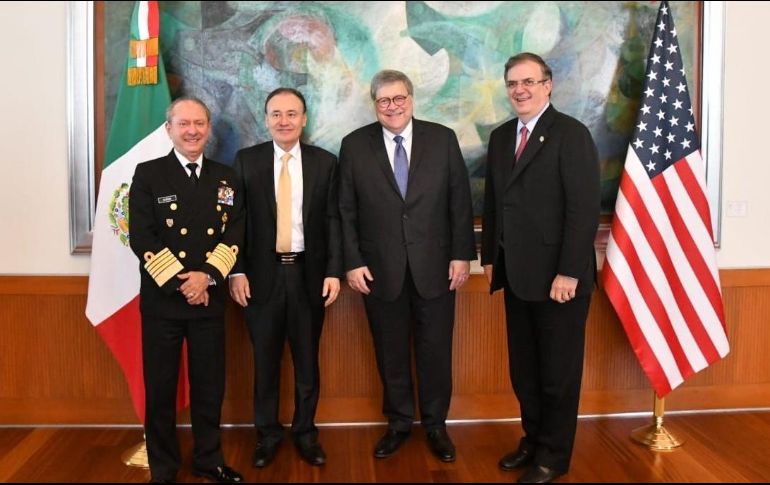 Según un comunicado, en la reunión se intercambiaron de forma respetuosa puntos de vista sobre las prioridades en materia de seguridad para ambas partes. TWITTER/@SRE_mx