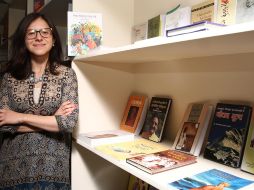 Wendy Phillips. Sus traducciones acercan al lector hispanohablante a la literatura de la India. EL INFORMADOR/E. Barrera