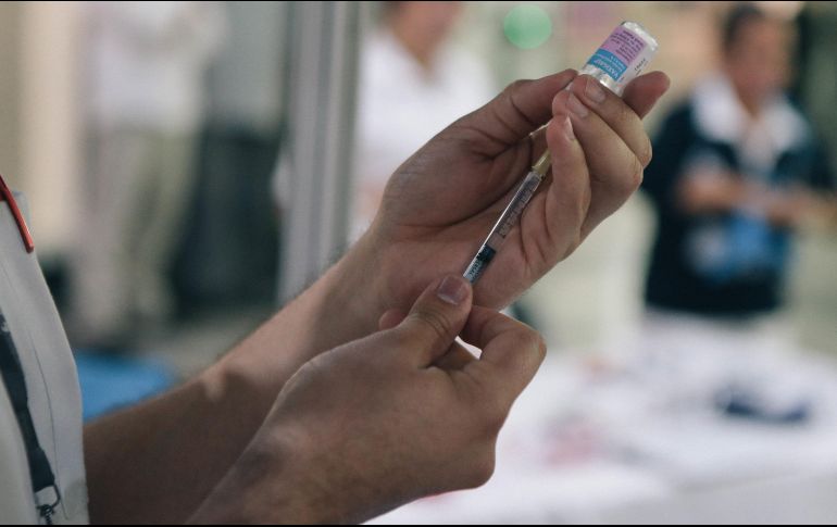 Hasta la semana pasada las autoridades sanitarias de Jalisco tenían sólo 80 mil dosis. EL INFORMADOR/Archivo