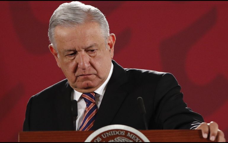 Si bien el Mandatario señala que en 2019 se terminará con la misma deuda en términos del PIB, confía en que no se pasará de ese índice, aunque reconoce que para final de año podría aumentar en un punto. EFE / J. Méndez