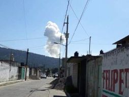 Un posible error humano habría provocado la explosión. TWITTER/@MonitorACP