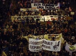 Miles pidieron mayor compromiso con el medio ambiente a los líderes congregados en España. EFE/J. López