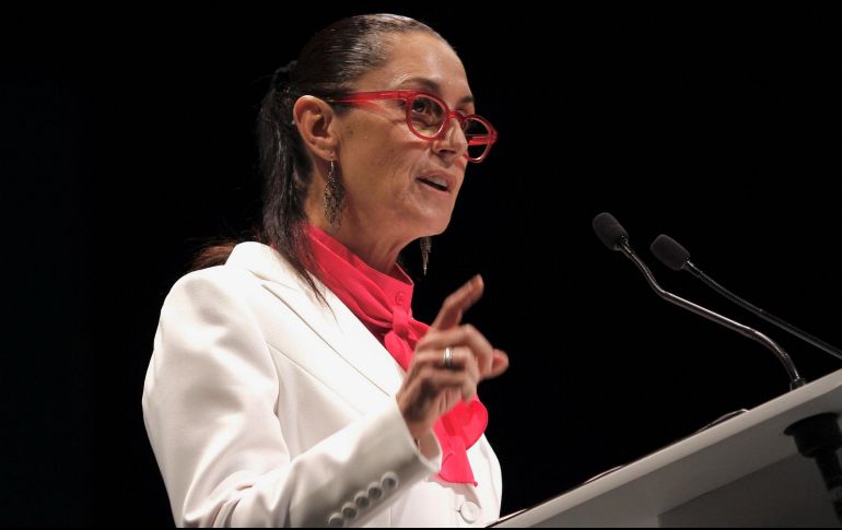 La jefa de Gobierno detalla las acciones que ha emprendido su gobierno en educación, salud, movilidad, acciones para erradicar la violencia de género y seguridad. NTX / A. Guzmán