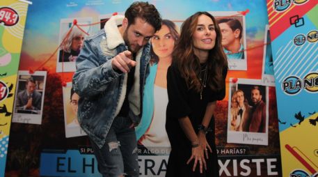 Previo a su estreno nacional el próximo 25 de diciembre, Christopher y Ana hicieron una escala en Guadalajara para presentar la cinta. EL INFORMADOR/E. Barrera