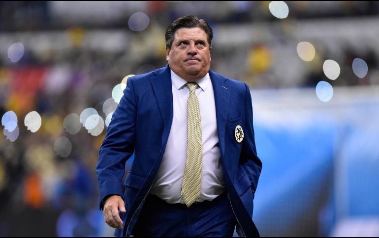 ''Algunos medios después de la expulsión (contra Cruz Azul) decían que el América estaba buscando técnico, que el patrón estaba enojado y no es cierto...'', señaló el entrenador. IMAGO7