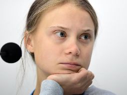 ''Es impresionante que la prensa le dé espacio a una mocosa como ella, una mocosa'', agregó el mandatario al responder preguntas de periodistas cuando salía de su residencia oficial. AFP / C. Quicler