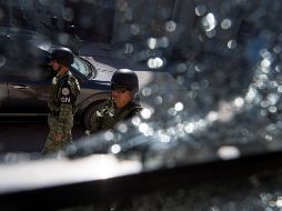 El enfrentamiento entre presuntos miembros del cártel del Noreste y fuerzas policiales el pasado 30 de noviembre, dejó un saldo de 25 personas muertas. EFE / ARCHIVO