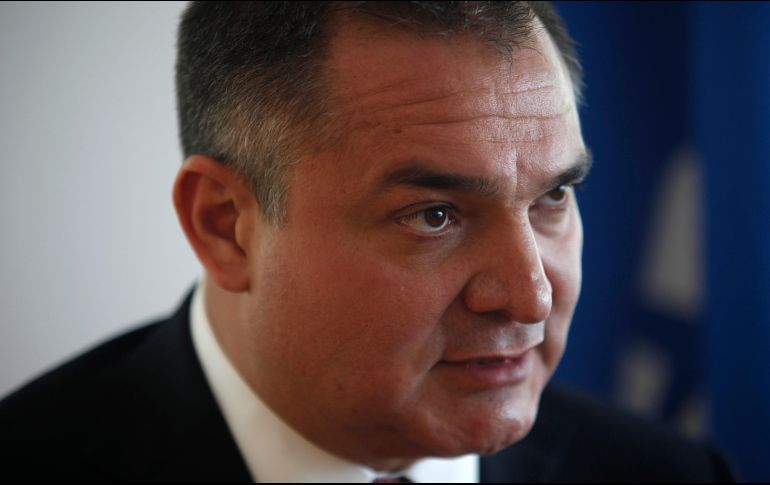 García Luna fue detenido este martes en Dallas, Texas, por cargos de conspiración para tráfico de drogas y de realizar declaraciones falsas. AP / D.  López-Mills