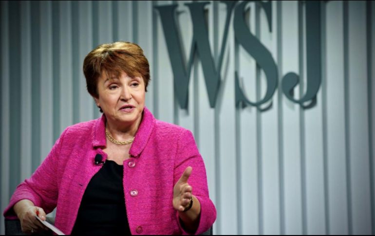 La directora general del FMI, Kristalina Georgieva, afirma que están listos para trabajar en estrecha colaboración con otras instituciones y foros internacionales. TWITTER/@KGeorgieva