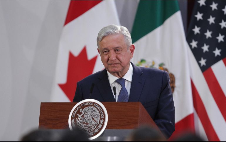 El Presidente aseguró que, con este acuerdo, se logra la unidad del continente americano. NTX/M. González