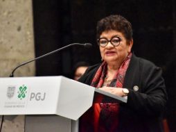 En breve declaración a los medios, Ernestina Godoy aseguró que no traicionará a los capitalinos y que cumplirá a la ciudadanía. TWITTER/@ErnestinaGodoy_