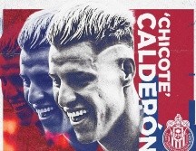 Calderón llega al Rebaño tras disputar semifinales del Apertura 2019 con Necaxa. TWITTER / @Chivas