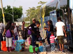 En Tapachula, un grupo de migrantes del Congo partió hacia Coahuila, para solicitar refugio en EU. Estuvieron seis meses varados en Chiapas. SUN