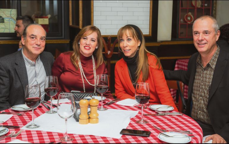 Adolfo Hernández, Ceci Urrea, Ileana Barbosa y Ricardo Ochoa