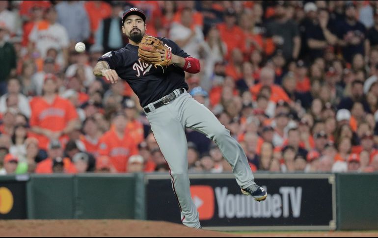 El infielder de 29 años vivió una de sus mejores campañas, y ayudó a los Nationals de Washington a coronarse en la Serie Mundial ante Astros de Houston. AP / ARCHIVO