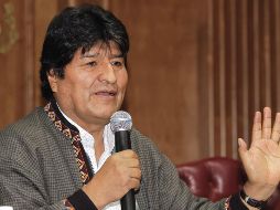 Morales llegó a Argentina este jueves en calidad de 