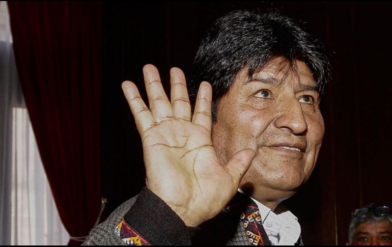 El canciller Felipe Solá señaló que Evo tiene el compromiso de no hacer declaraciones políticas en Argentina. NTX / ARCHIVO