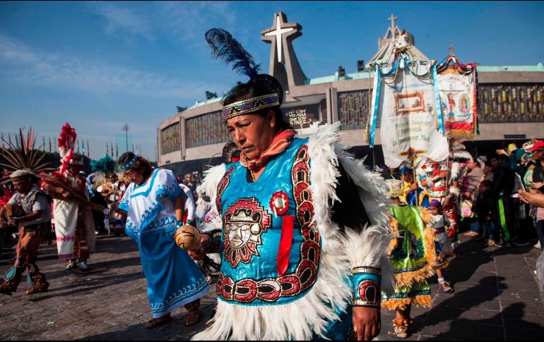 Se brindaron distintos servicios a los peregrinos, entre ellos, 6 mil 500 raciones de alimentos, mil bebidas calientes, 7 mil 500 cobijas y colchonetas. AFP / C. Cruz