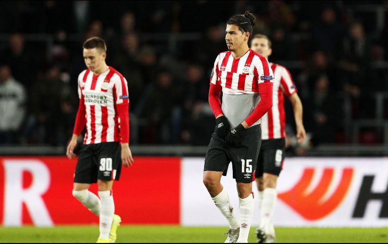 El mexicano Erick Gutiérrez fue titular en el encuentro. EFE / J. Putmans