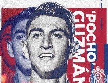 Guzmán es el sexto refuerzo anunciado por el Guadalajara para el próximo torneo. TWITTER / @Chivas
